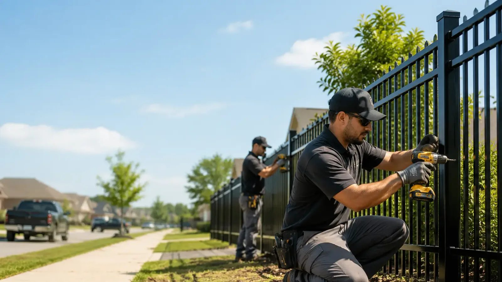 Metal Fence Installation in Sabin, MN